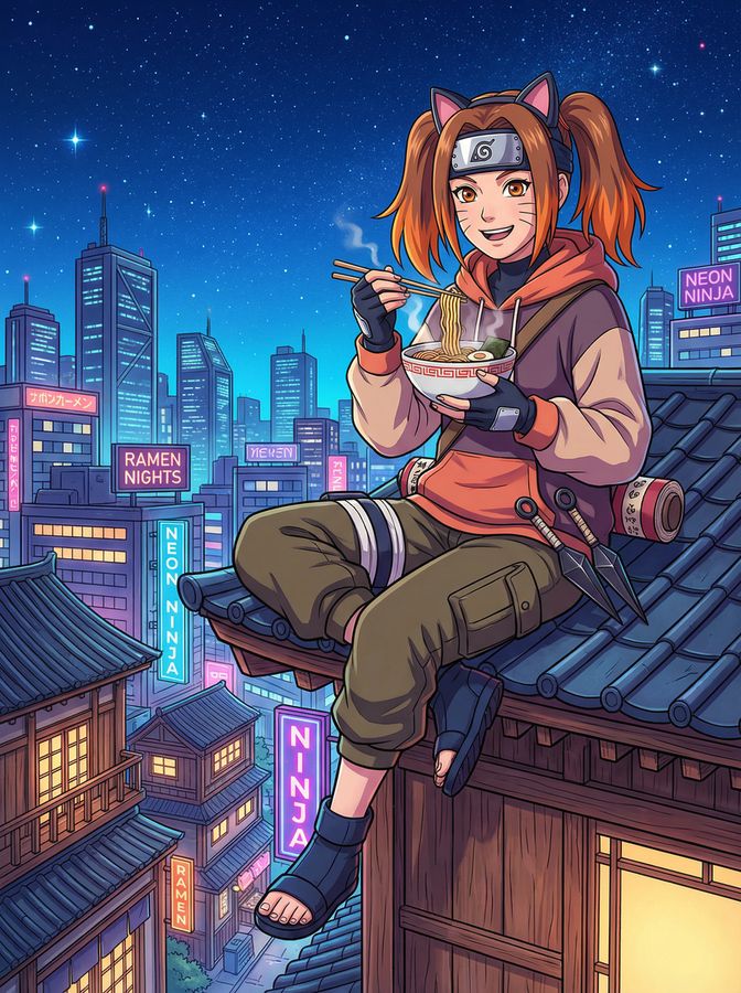 黄色仓库动漫-猫耳忍者日常